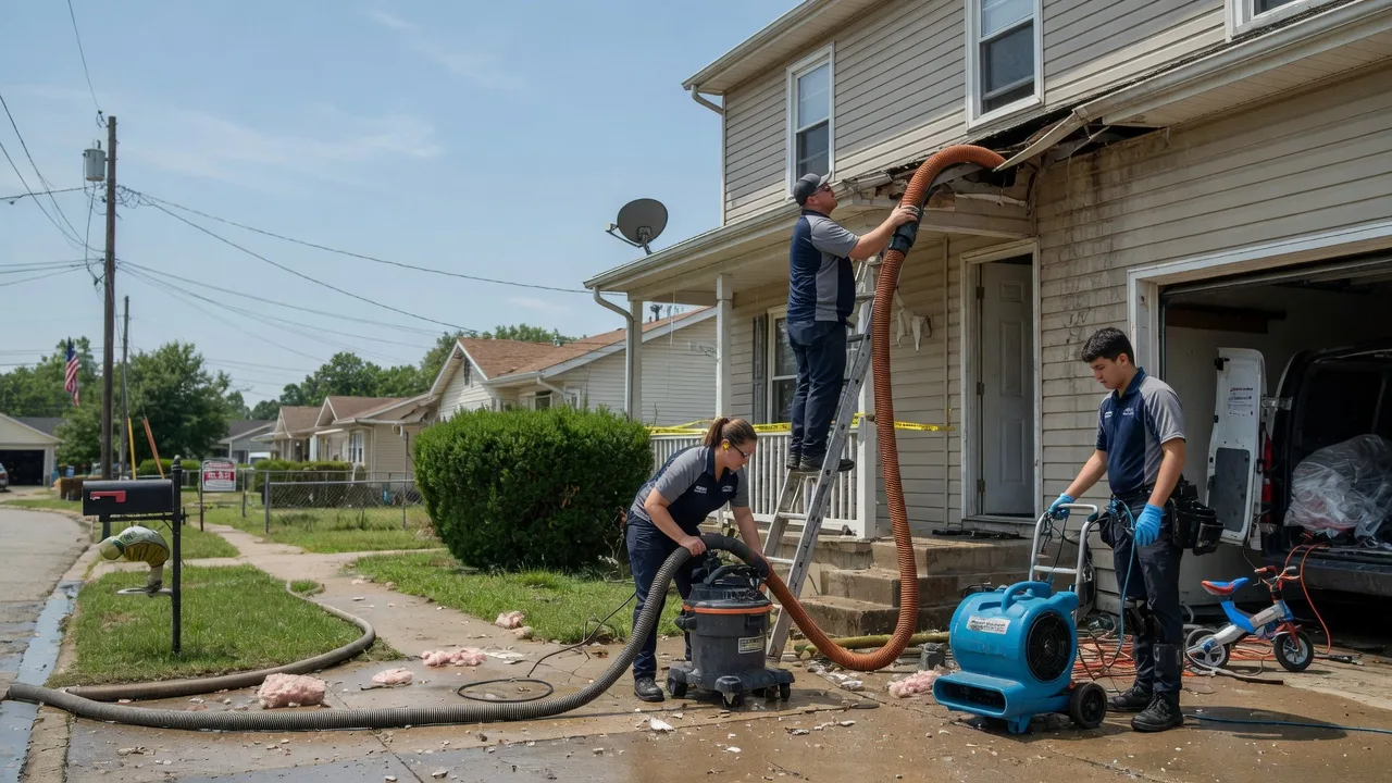 Water Damage Restoration in Moline, KS near me